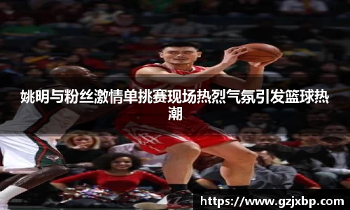 姚明与粉丝激情单挑赛现场热烈气氛引发篮球热潮